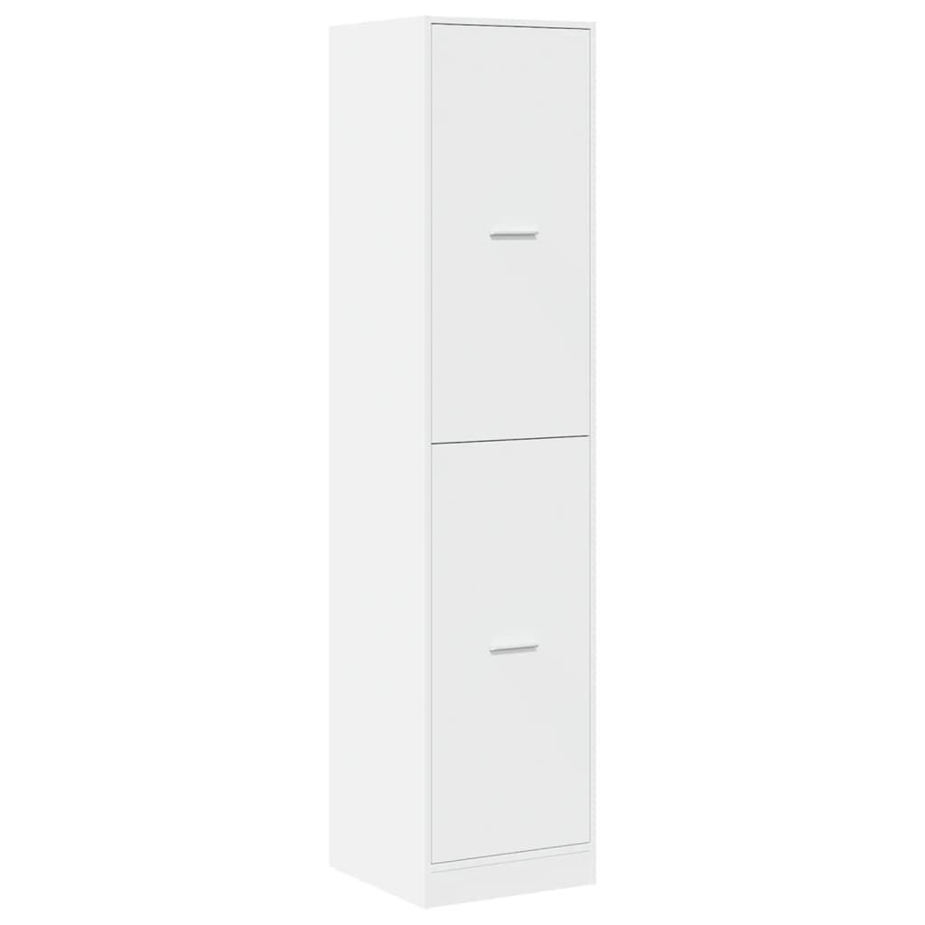 Armadietto da Farmacia Bianco 40x41x174,5 cm in Truciolato