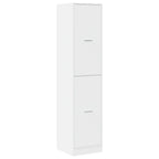 Armadietto da Farmacia Bianco 40x41x174,5 cm in Truciolato