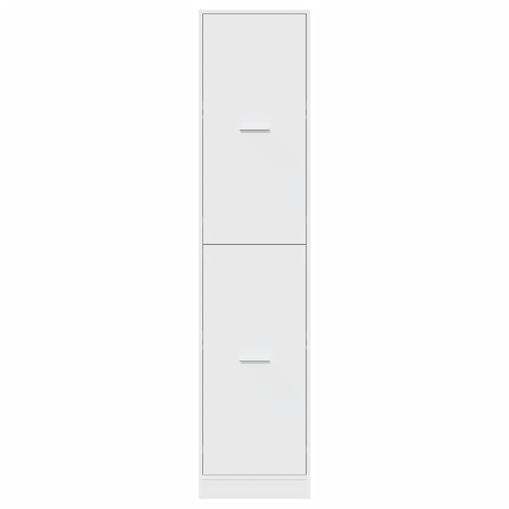 Armadietto da Farmacia Bianco 40x41x174,5 cm in Truciolato