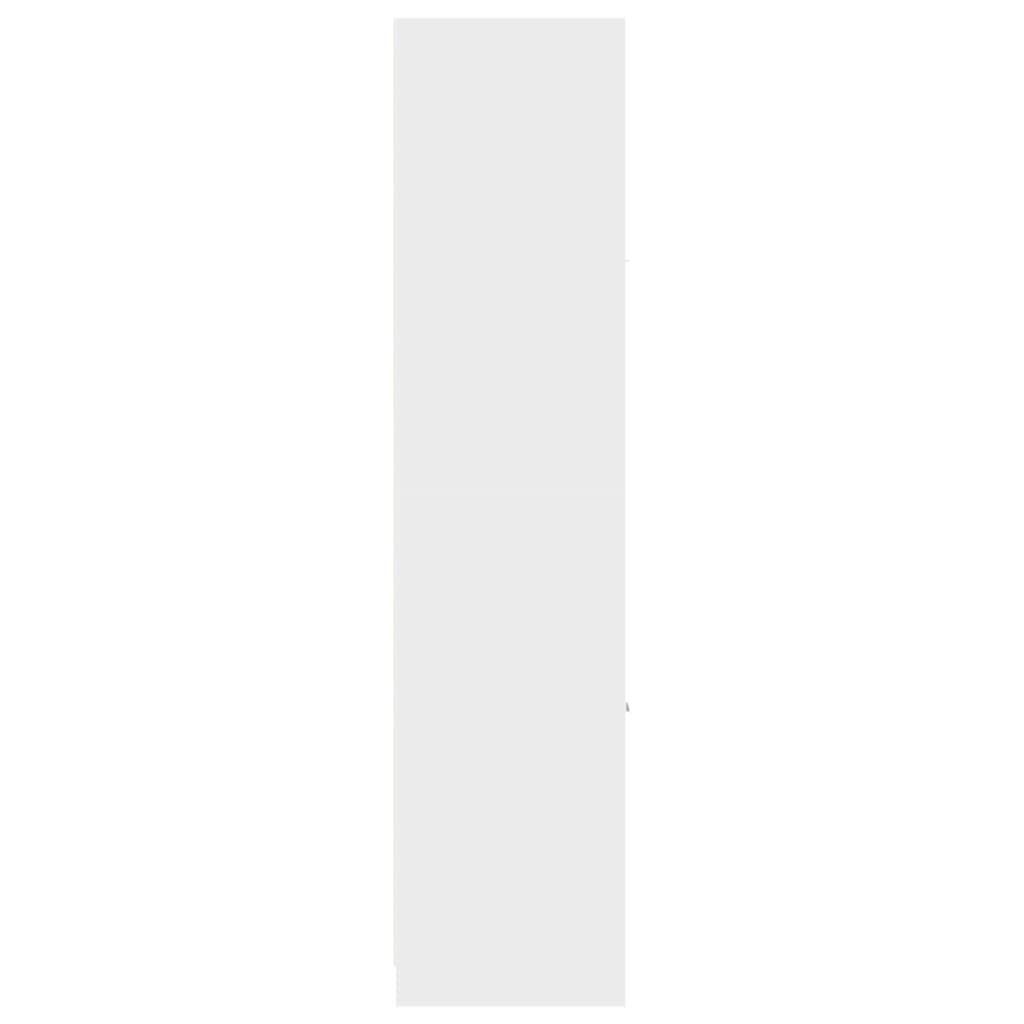 Armadietto da Farmacia Bianco 40x41x174,5 cm in Truciolato