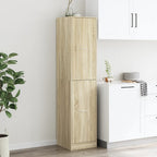 Armadietto da Farmacia Rovere Sonoma 40x41x174,5 cm Truciolato