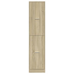 Armadietto da Farmacia Rovere Sonoma 40x41x174,5 cm Truciolato