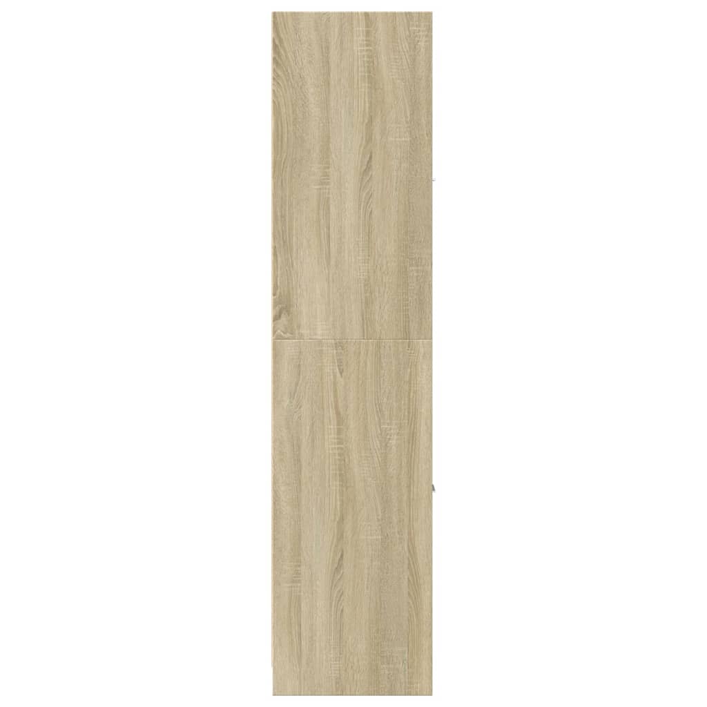 Armadietto da Farmacia Rovere Sonoma 40x41x174,5 cm Truciolato