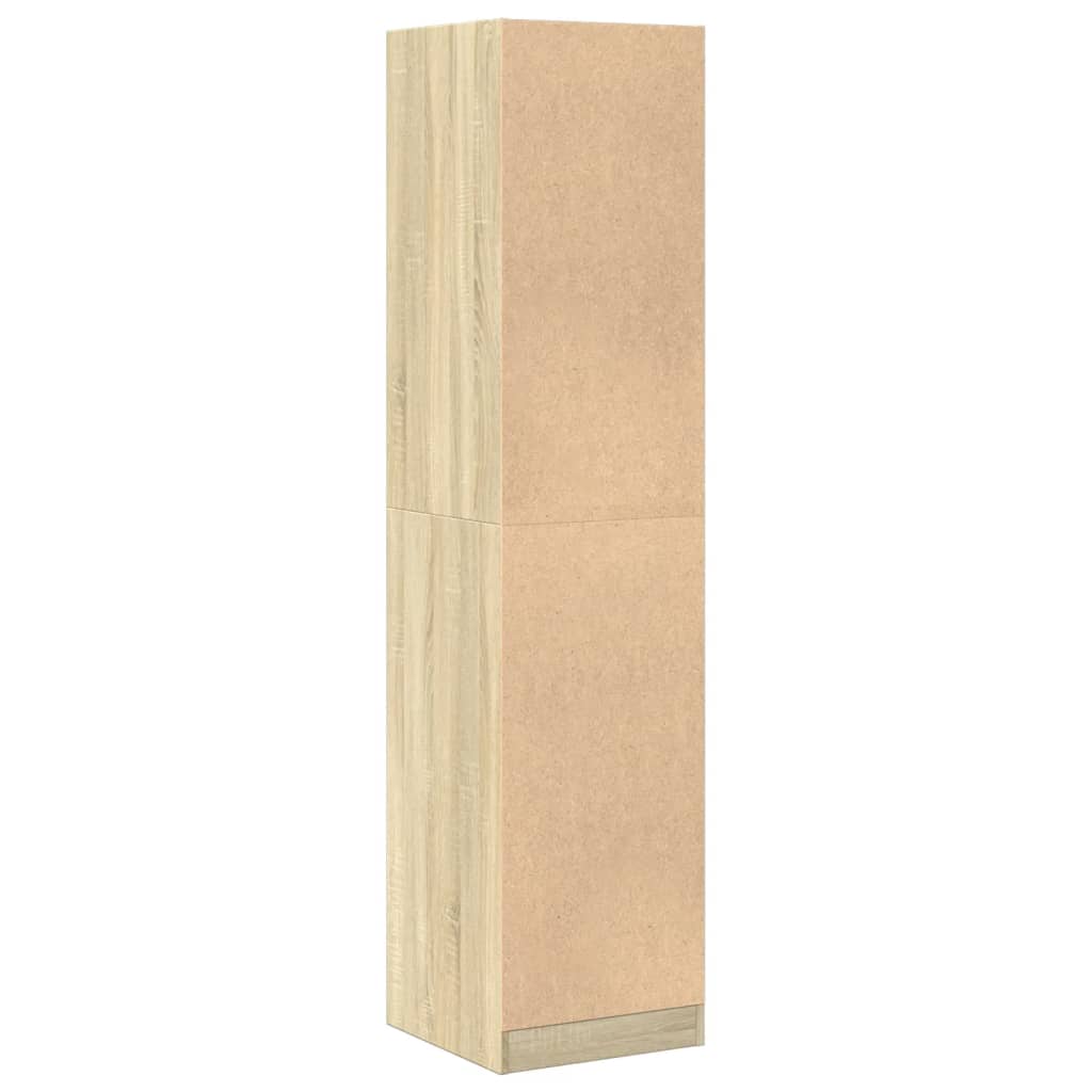 Armadietto da Farmacia Rovere Sonoma 40x41x174,5 cm Truciolato