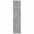 Armadietto da Farmacia Grigio Cemento 40x41x174,5 cm Truciolato