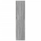 Armadietto da Farmacia Grigio Sonoma 40x41x174,5 cm Truciolato