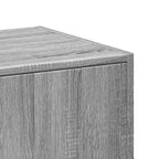 Armadietto da Farmacia Grigio Sonoma 40x41x174,5 cm Truciolato