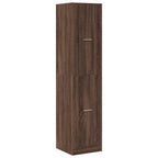 Armadietto da Farmacia Rovere Marrone 40x41x174,5 cm Truciolato