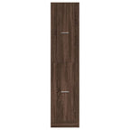 Armadietto da Farmacia Rovere Marrone 40x41x174,5 cm Truciolato