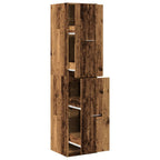 Armadietto da Farmacia Legno Vecchio 40x41x174,5 cm Truciolato