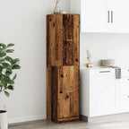Armadietto da Farmacia Legno Vecchio 40x41x174,5 cm Truciolato