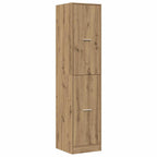 Armadietto da Farmacia Rovere 40x41x174,5 cm in Truciolato