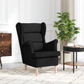 Poltrona Nera 74x84x100 cm in Tessuto
