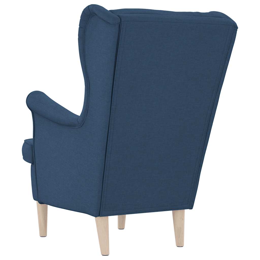Poltrona Blu 74x84x100 cm in Tessuto