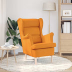 Poltrona Giallo Scuro 74x84x100 cm in Tessuto