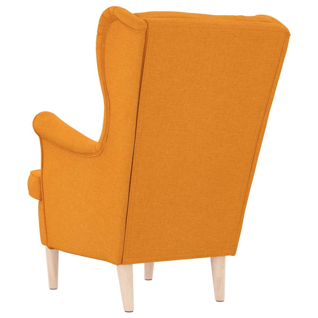 Poltrona Giallo Scuro 74x84x100 cm in Tessuto