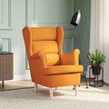 Poltrona Giallo Scuro 74x84x100 cm in Tessuto