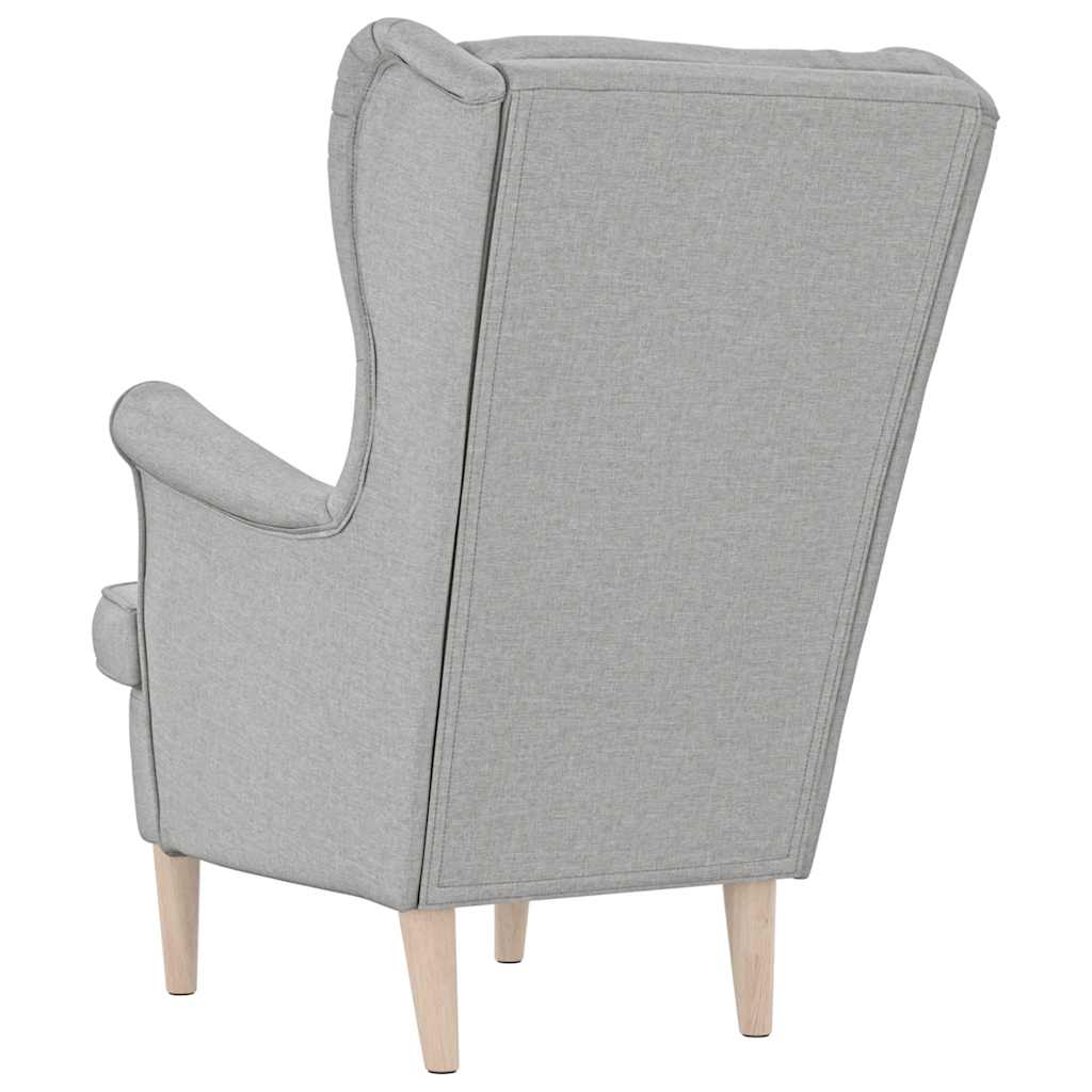 Poltrona Nuvola Grigia 74x84x100 cm in Tessuto