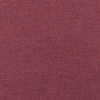 Sedia a Dondolo Rosso Vino 74x90x102 cm in Tessuto