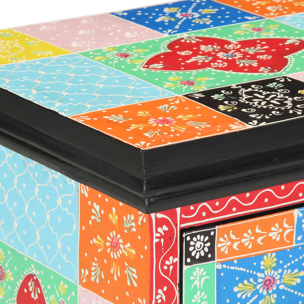 Armadio da Notte con cassetto 2 pcs Multicolore 40 x 35 x 45 cm
