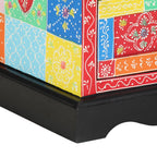 Armadio da Notte con cassetto 2 pcs Multicolore 40 x 35 x 45 cm