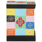Armadio da Notte con cassetto 2 pcs Multicolore 40 x 35 x 45 cm
