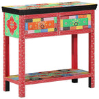 Tavolo consolle con cassetto Multicolore 80 x 35 x 76 cm