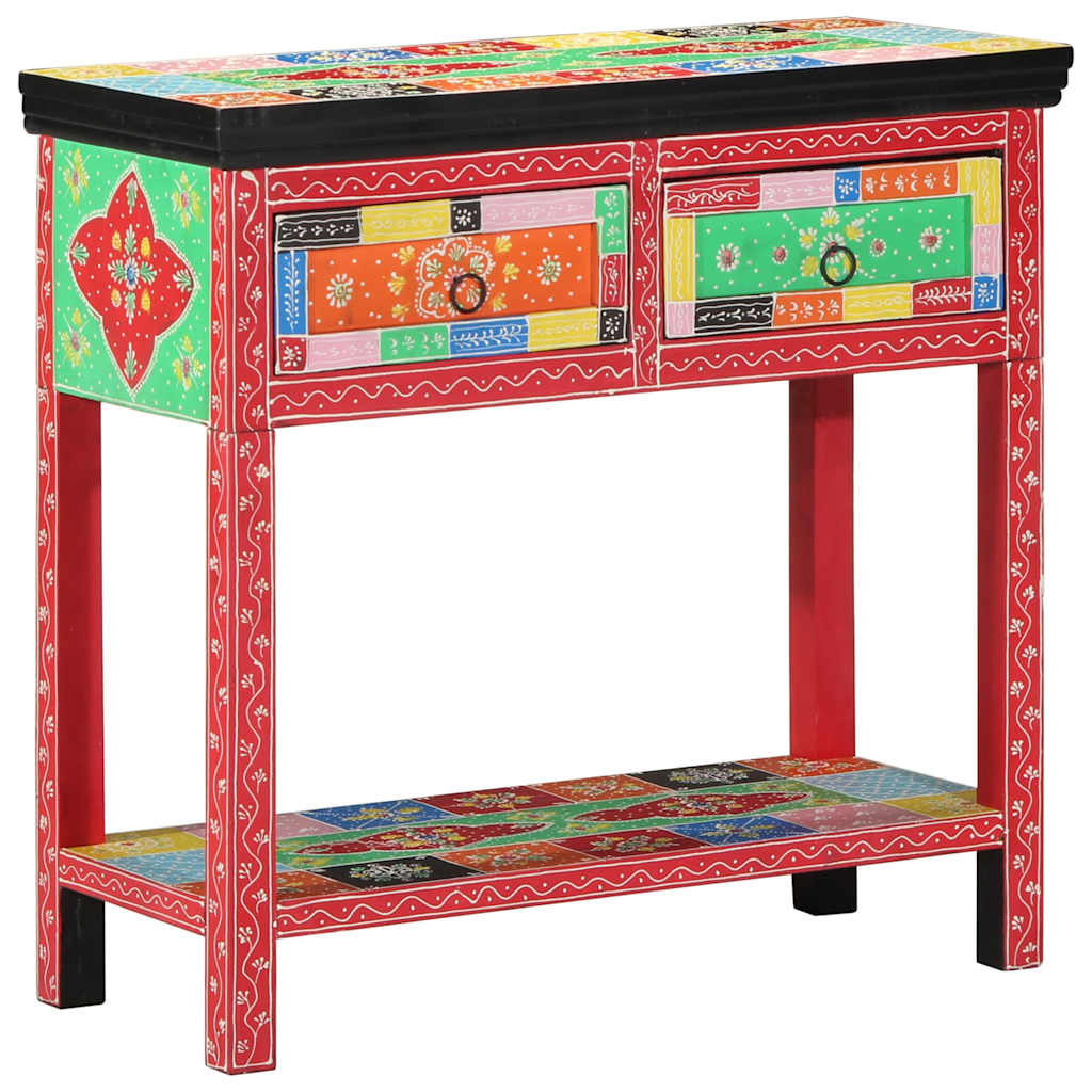 Tavolo consolle con cassetto Multicolore 80 x 35 x 76 cm