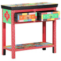 Tavolo consolle con cassetto Multicolore 80 x 35 x 76 cm