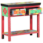 Tavolo consolle con cassetto Multicolore 80 x 35 x 76 cm