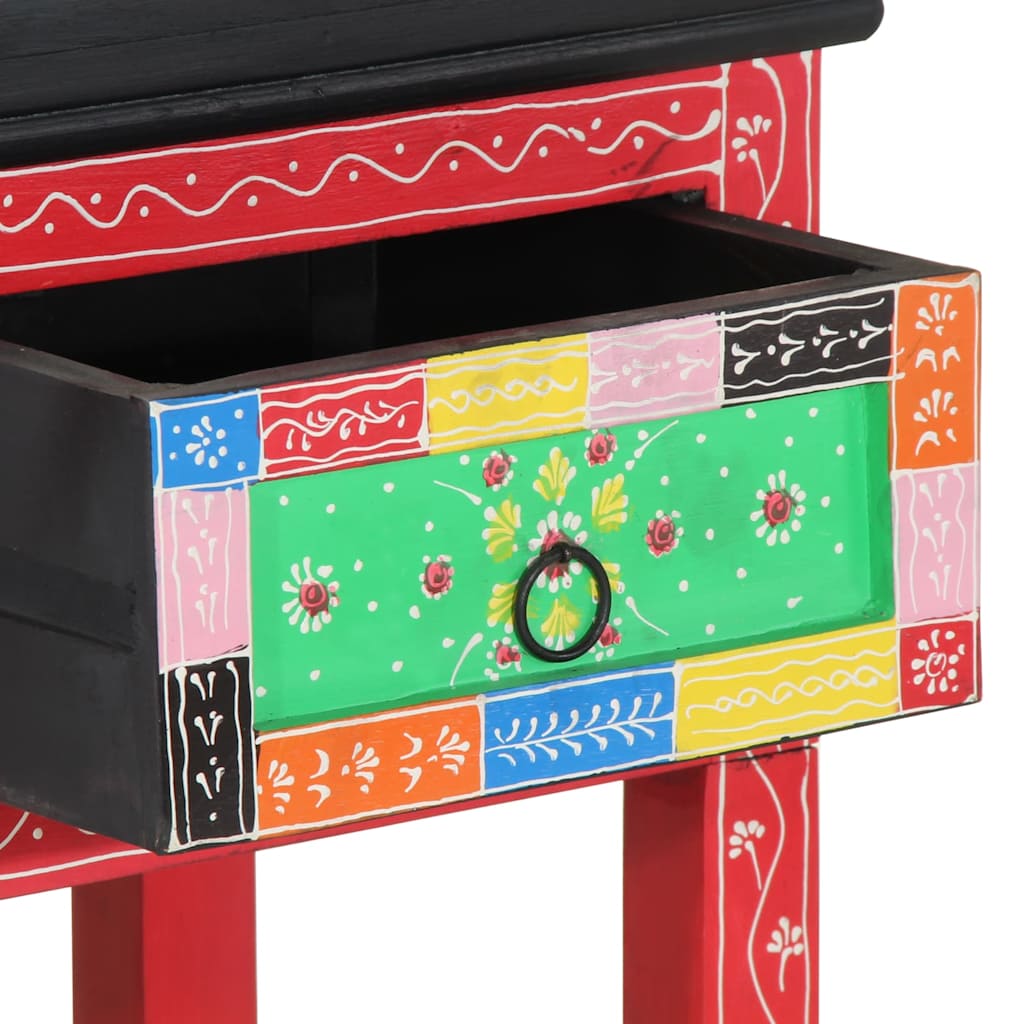 Tavolo consolle con cassetto Multicolore 100 x 30 x 77 cm
