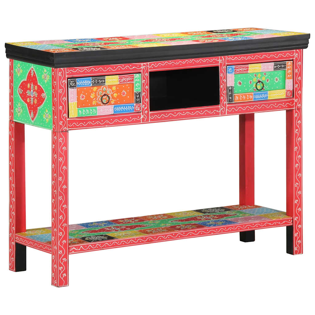 Tavolo consolle con cassetto Multicolore 100 x 30 x 77 cm