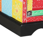 Tavolo consolle con lo scaffale Multicolore 50 x 30 x 70 cm