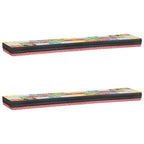 Scaffali da parete Multicolore 100 x 20 x 6 cm