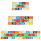 Scaffali da parete 3 pcs Multicolore 100 x 20 x 6 cm
