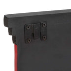 Appendiabiti Nero 80 x 25 x 2 cm Legno di mango massello