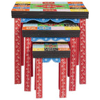 Tavolo quadrato 3 pcs Multicolore