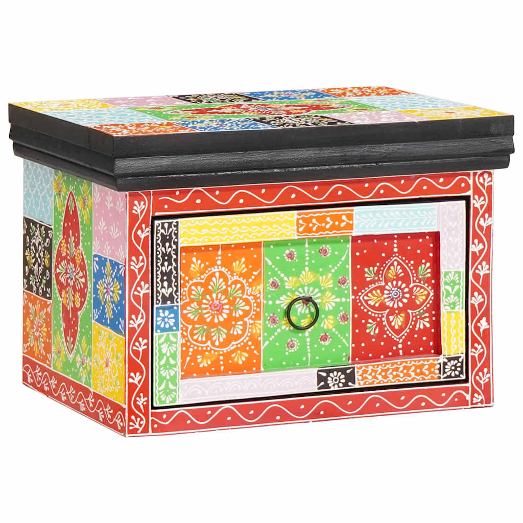 Armadio da Notte con cassetto Multicolore 40 x 30 x 28 cm