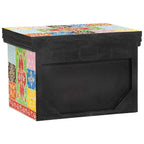 Armadio da Notte con cassetto Multicolore 40 x 30 x 28 cm