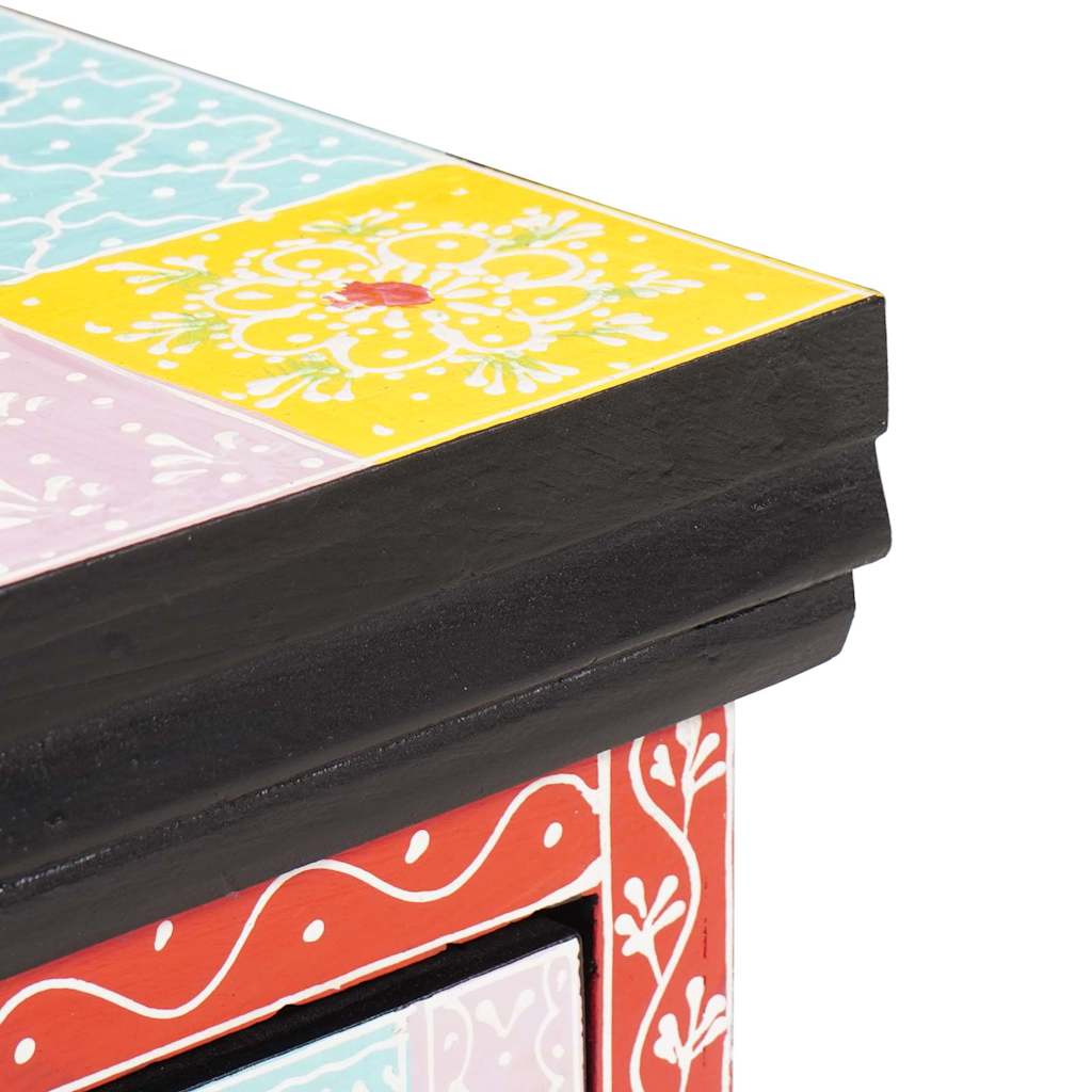 Armadio da Notte con cassetto 2 pcs Multicolore 40 x 30 x 28 cm
