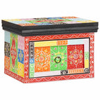 Armadio da Notte con cassetto 2 pcs Multicolore 40 x 30 x 28 cm
