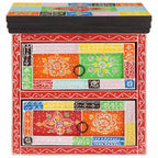 Armadio da Notte con cassetto Multicolore 40 x 30 x 40 cm