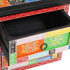 Armadio da Notte con cassetto 2 pcs Multicolore 40 x 30 x 40 cm