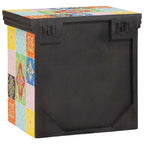 Armadio da Notte con cassetto 2 pcs Multicolore 40 x 30 x 40 cm