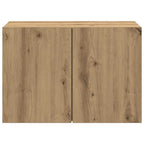 Mobile TV a Parete Rovere Artigianale 60x30x41 cm