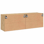 Mobili TV a Parete 2pz Rovere Artigianale 80x30x41 cm