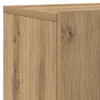 Mobili TV a Parete 2pz Rovere Artigianale 80x30x41 cm