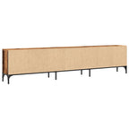 Mobile TV con Cassetto Legno Antico 200x25x44 cm in Truciolato