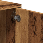 Mobile TV con Cassetto Legno Antico 200x25x44 cm in Truciolato