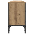 Mobile TV Cassetto Rovere Artigianale 200x25x44cm in Truciolato